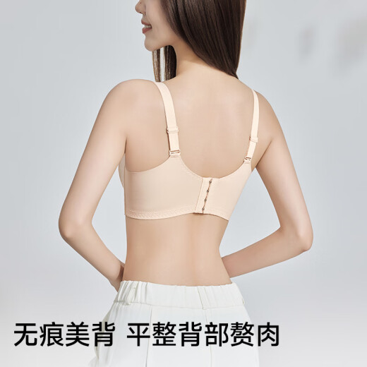 婷美小胸聚拢显大蕾丝内衣女提拉上托侧收防下垂调整莫代尔文胸罩
