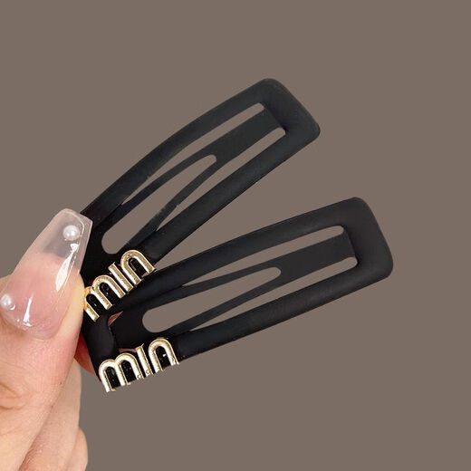 Dongyi carefully selects light luxury hairpins, broken hairpins for women, side bangs clips, forehead clips, bb clips, hair accessories, smiley faces, 4 packs