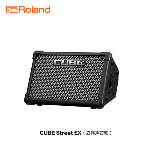 Roland CUBE-Street EX speaker outdoor roadshow portable playing and singing electric blowpipe electric guitar outdoor playing and singing speaker CUBE-STEX black official standard + adapter set