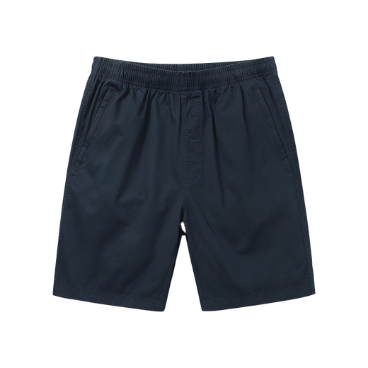 Falamone Armanichi Armania Summer informal de cinco cortes de cinco cortes Jóvenes para hombres puros algodón puro Pantalones de playa delgados 9215-Dark Blue XL Adecuado para 130-150Jin [Jin equivale a 0.5 kg]