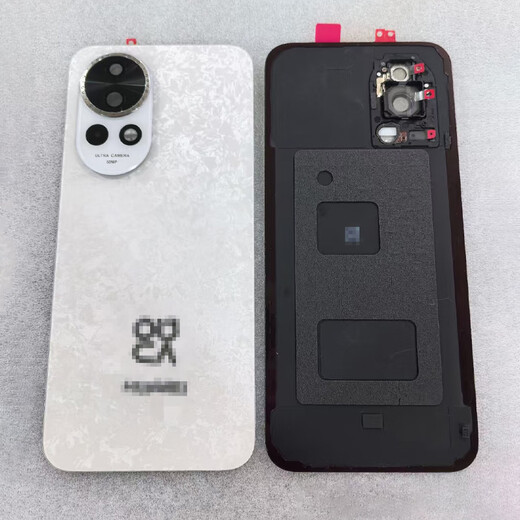Suitable for Huawei nova12/nova12pro original back cover factory rear screen mobile phone battery back shell glass back panel nova12pro No. 12 color original back cover with lens waterproof