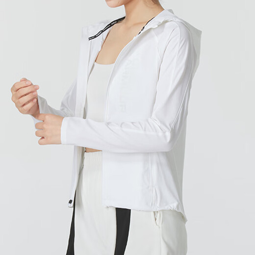 安德玛（Under Armour）官网女装 2025夏季新款时尚运动服训练舒适透气休闲外套防风夹克 1361384-100 S S/160/80A