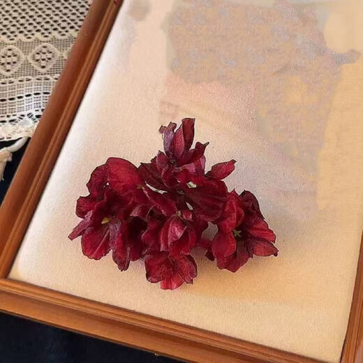 Mengdong Super Fairy Atmosphere Rose Flower Hairpin Women's Hanfu Accessories Red Hairpin Flower Headband Hair Accessories 2025 New Red Flower Hairpin * 1 Overall Approximately 12*8cm