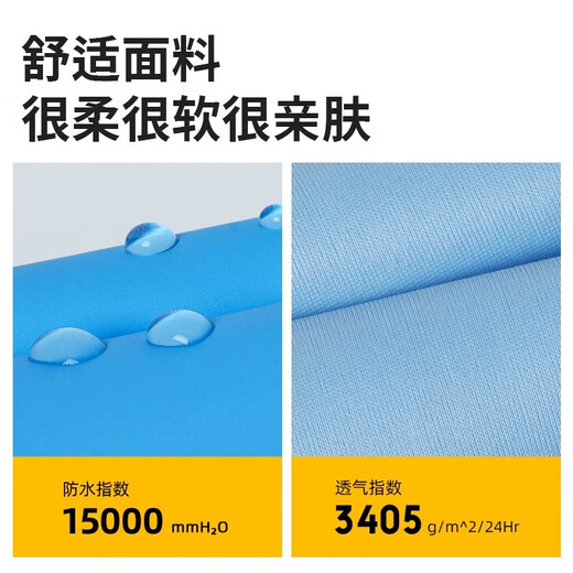 YogelTackle children's water play jumpsuit waterproof clothing catching fish and sea rain pants kindergarten boys and girls rain boots full body water suit children's yellow overalls (pocket) impulse style M 24_25_ (shoe inner length 16c)