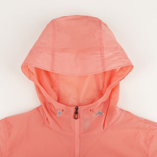 Columbia City Outdoor Series Solid Color Light Sports Loison Vers d'orage à capuche à capuche polyvalente Ultra Orange S