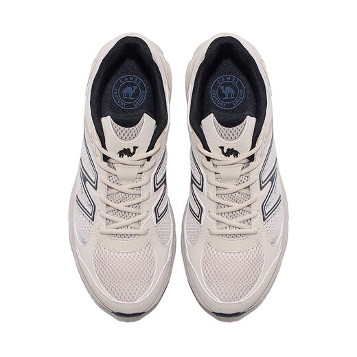 
Camel (CAMEL) mesh breathable jogging women's shoes retro casual sports shoes K25B09L7028 light beige/black 37