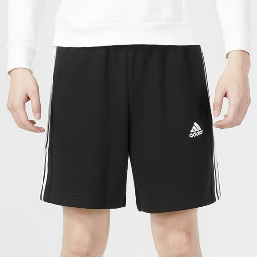 Adidas (Adidas) Adidas Shorts Herren Pure Cotton 2025 Summer New Sports Hosen lässig atmungsaktive Fünf-Punkte-Hose IC9435 Offizieller Flaggen IC9435 m