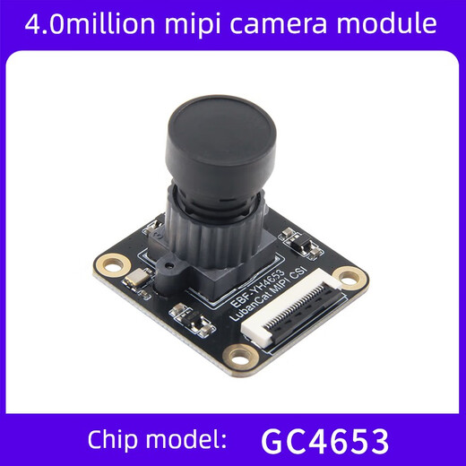 Yue Changsheng Wildfire Gc4653 camera module 4 million pixels 2 lanes Mipi interface matching Luban cat board camera + FPC cable