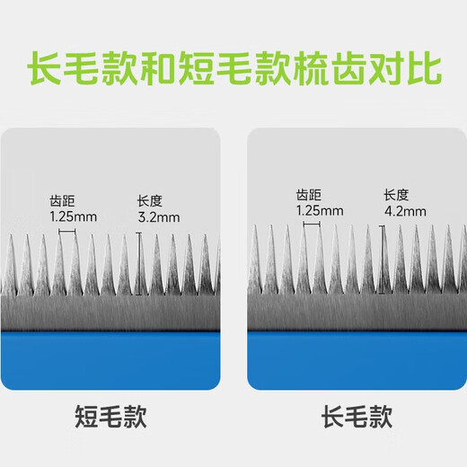 FURminator pet comb to remove floating hair and velvet comb, dog comb, special dog hair comb for hounds, German shepherd short-haired large dogs