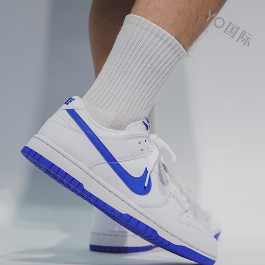 Nike (Nike)/Nike Dunk Low Blue und White Low Top Fashion Sports und Casual Board Schuhe DV0831-104 Weiß und grüne FD9922-151 Spot 36