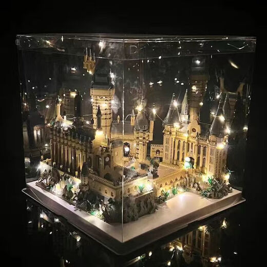 Lego building blocks Hogwarts Castle huge Harry Potter difficult assembly toy gift Hogwarts 16886 pieces + lighting tools