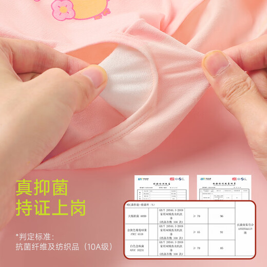 Yu Zhaolin children's underwear girls pure cotton briefs 100% cotton crotch baby girl little girl medium and large children's underwear without clipping pp