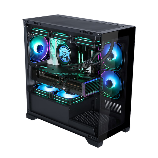Colorful Intel Core Ultra7 265K/KF host RTX5080/5070Ti/5060Ti rendering design computer e-sports game live broadcast DIY desktop assembly machine configuration 5 265KF/RTX5070Ti/16G