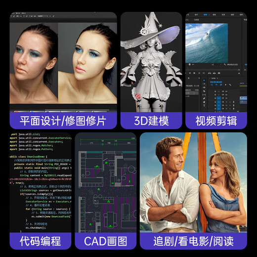 HEWU Book National Bank 2025 Intel + Core i7 computadora portátil de alto rendimiento metal delgado y liviano curso en línea diseño de aprendizaje oficina de negocios juego estudiante terminal AI portátil 19pro Intel (pantalla IPS de protección ocular completa) Memoria 16G + disco duro súper rápido 1024G