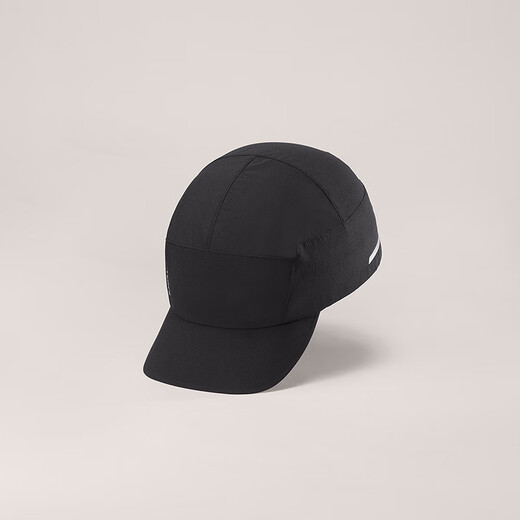 ARC'TERYX Archaeopteryx NORVAN HAT Lightweight and breathable Men and women Same style Beveled hat BLACK/Black S-M
