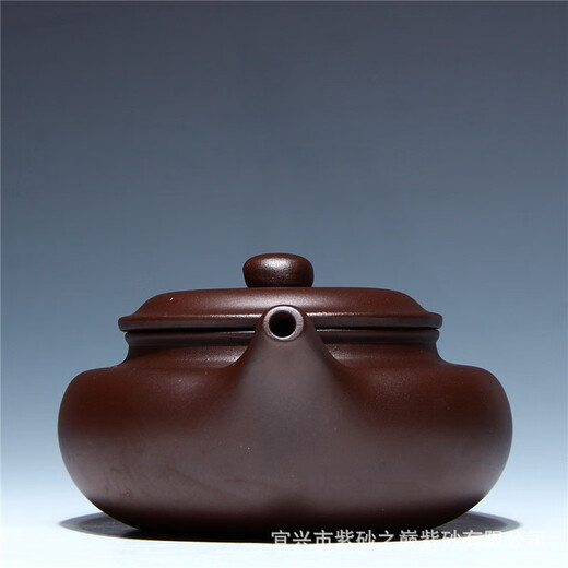 Lanxiangjian Zisha Pot Fully Handmade Dahongpao Xishi Pot Stone Ladle Tea Pot 500ml Large Capacity Birthday Gift Elderly Large Antique 500ml JD Logistics