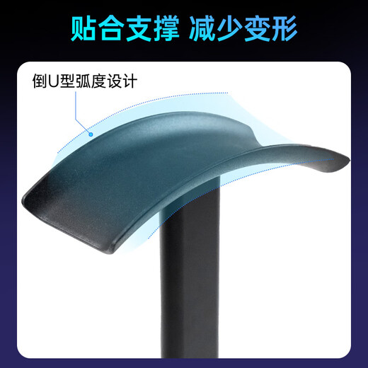 Подставка для наушников Biaz подходит для мобильных телефонов, подставка для вешалки для гарнитуры, держатель игровой гарнитуры, подходящий для Apple, Sony Bose, Edifier, Razer, EJ18-white