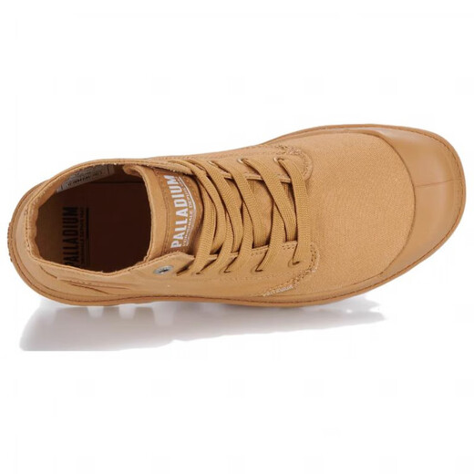 Palladium trendy und modische Anti-Rutsch-Rutsch- und Tragenresistente hohe Top-Leinwandschuhe Männer und Frauen braun braun 38