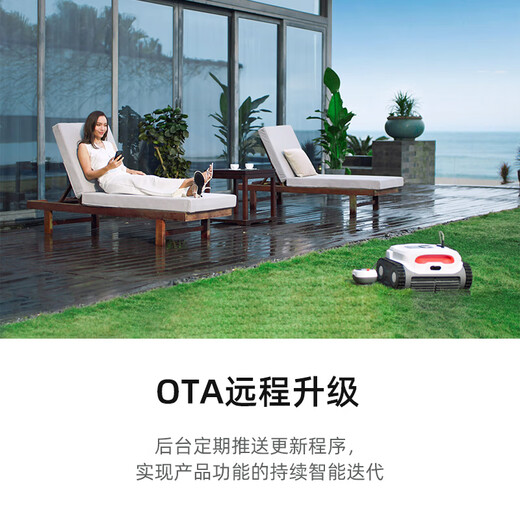 SUBLUE new product smart wireless swimming pool cleaning robot BN PRO large and small swimming pool underwater cleaning machine new product white