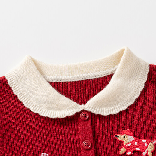 Fanhunting girl's dress, spring dress, fashionable skirt, children's knitted princess dress, birthday one-year-old baby dress, catch Zhou Chunqiu