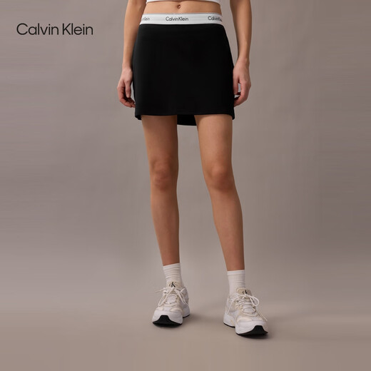 Calvin Klein sports 25 summer women's jacquard waist American trend ck hot girl outdoor sports tennis skirt shorts culottes