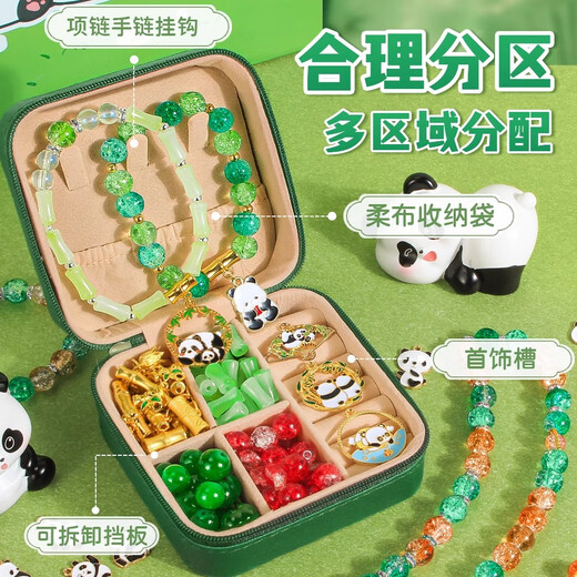 Bruce Panda Beaded Jewelry Box Bracelet Little Girl Birthday Gift 3-6-10 Years Children Toys Girl Girls
