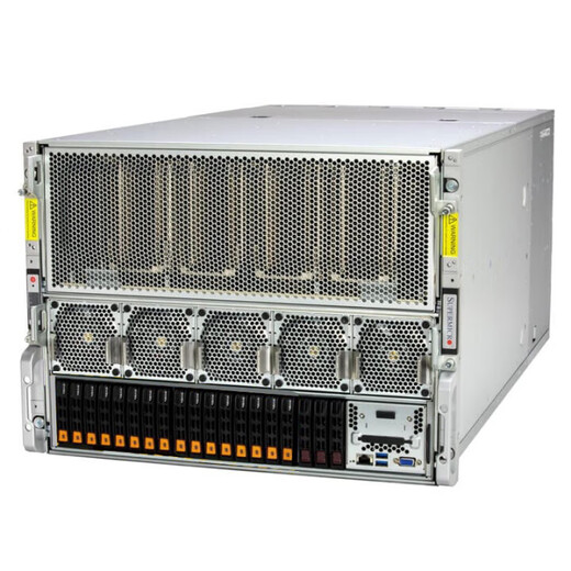 Deep Map Super Micro SYS-821GE-TNHR H100 640G (8*80G) /H200 1128G (8*141G) computing power server training and promotion all-in-one deployment 671B full-blood version 2*8468/2T memory/8*H200 141G