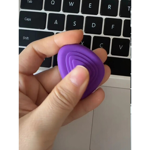
MPPMCK sensory stone ADHD hyperactivity anxiety relief artifact finger toy silicone touch plate concentration training cold color 6 pieces delivery storage box