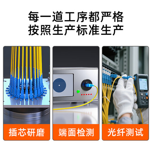 Sai fiber optical fiber splitter 1 to 2 single-mode large square head SC/UPC carrier-grade splitter one-to-two box tapered optical splitter FBT line splitter 1/2