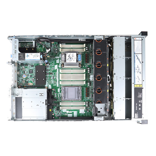 Lenovo Wentian WR3220G2 Hôte de serveur rack 2U domestique GPU double canal apprentissage profond serveur d'IA virtualisation serveur de stockage de base de données 1 Argent 4310 12 cœurs 2.1G丨Alimentation unique 16G mémoire丨1*2T SATA entreprise