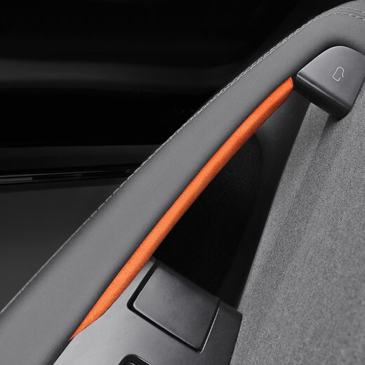 Clcey eignet sich für Teslas neue Version von Modely/3 Türgriff Dekorationsaufkleber und Pelzdekoration Modified Accessoires Model3/Y Türgriff 9894 Schwarz