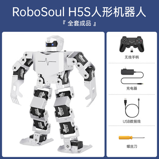 Fantasy dance Fighting Humanoide inteligente Robot Robosoul H5S Educación de fabricantes Robot puede Competencia de control de voz de teléfono móvil Robot Bionic White Terminado Producto Terminado