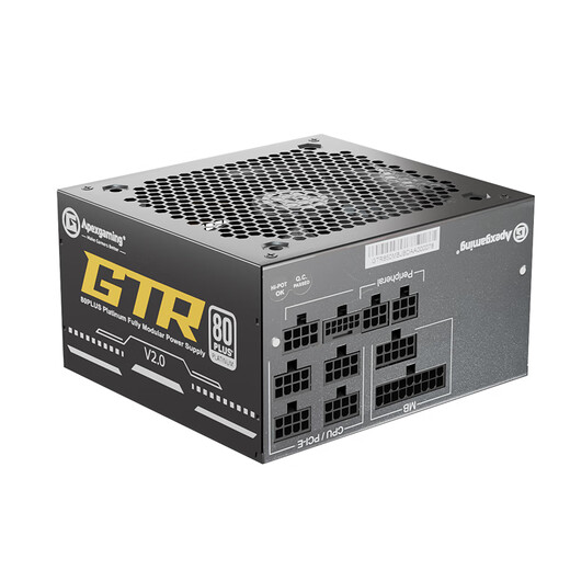 艾湃电竞（Apexgaming）GTRV2-850M 850W  白金牌 全模组/ATX3.1新标准/原生PCIe5.1 全日系电容 支持4090显卡 十年质保
