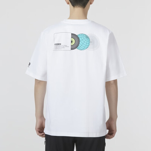 阿迪达斯 （adidas）NEO男装运动休闲舒适透气圆领短袖T恤CV6998 HC9717 M