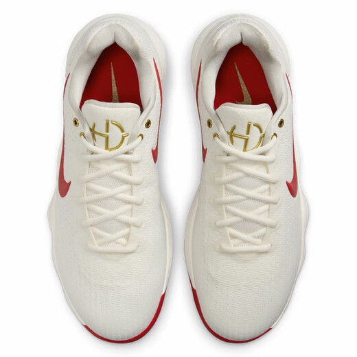 Nike NIKE Men's Basketball Shoes HYPERDUNK 2017 LOW Sports Shoes IB4638-161 Rice White Red 42.5