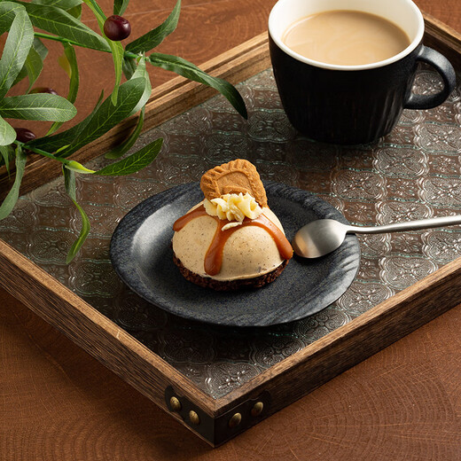 Aoki Shangci American retro ceramic spoon holder hot pot spoon holder public holder kitchen spatula rice spoon holder storage plate soup spoon colander separate syinai dark red