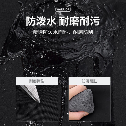 Warrior (Warrior) bag crossbody bag for women 2025 new spring and summer single shoulder large capacity crossbody casual commuting dumpling bag tote bag black fabric upgrade - can hold 11-inch tablet