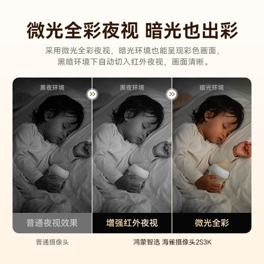 Huawei Smart Select Hongmeng Smart Select 5 million ultra-definition pixel indoor smart camera home remote monitoring 360 degrees without dead angles with night vision panoramic home security wireless baby care Hongmeng Smart Select Ultra-definition monitoring naked machine