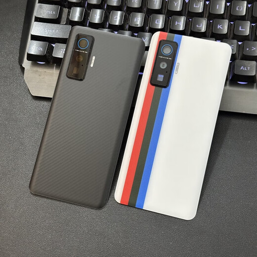 Original suitable for iQOO5Pro glass back cover iqoo5pro back case mobile phone battery cover back screen case repair IQOO5PRO track black glass back cover/casing