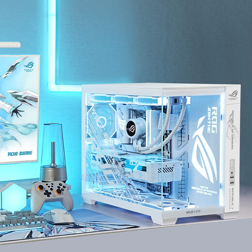 ASUS (ASUS) ASUS rog family bucket i5 14600KF/RTX4070super game console U5-245KF+RTX5060TI-16G ASUS fully assembled computer 14600KF+RTX5060TI-16G丨Configuration four