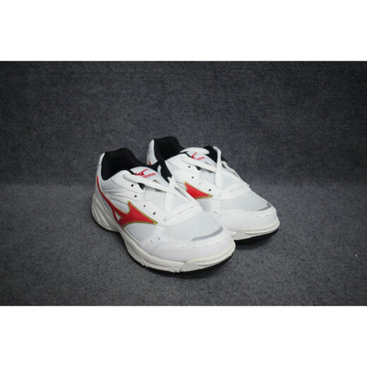 美津浓（MIZUNO）女子SCHOOL潮流复古休闲鞋网面鞋原398 白色/红色 29KN13562偏大 37 235mm