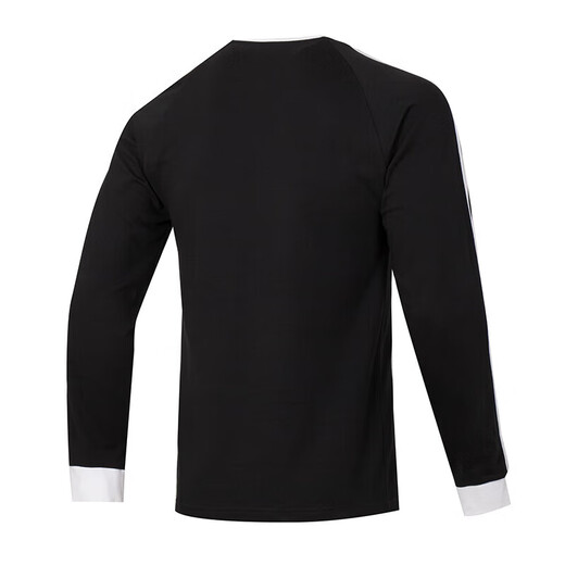 阿迪达斯 （adidas）三叶草男装25夏季新款运动服时尚潮流休闲圆领套头衫透气长袖T恤 IA4877 M