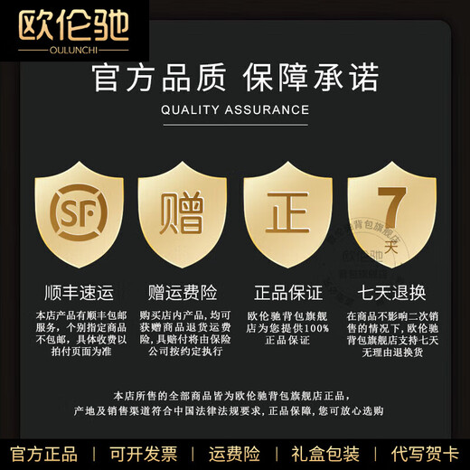 欧伦驰（OULUNCHI）【2025年新款】手提包男包单肩包防泼水商务公文包帆布斜挎包男包 黑色款二【长29.5*厚11*高31cm】 时尚