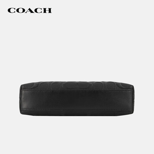 COACH brand direct supply New Year's gift men's HOUSTON small shoulder handbag black 4009