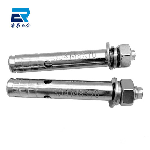 OUOETY304 stainless steel expansion screws, external expansion bolts, pull-out and explosion screws, M6M8M10*80M12M14M16 M14*12035 (1 combination)