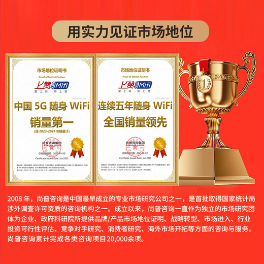 上赞SZ50 5g随身wifi移动无限无线wifi流量路带充电宝双频wifi无线上网卡
