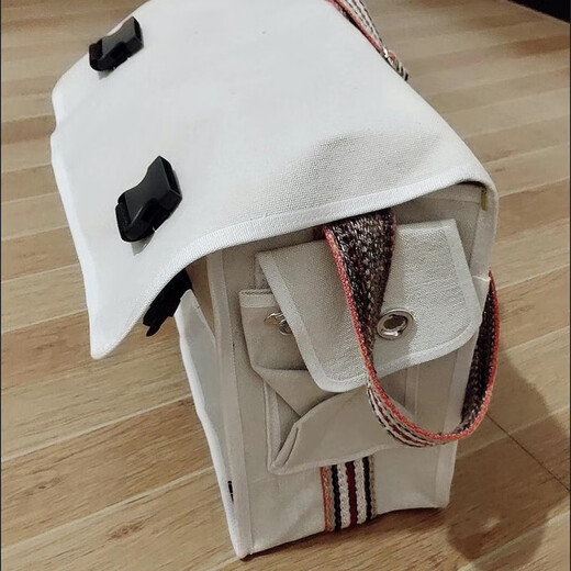 Xuan Ka Shi electrician thickened canvas bag repair and installation carpentry bag thickened wear-resistant extra thick construction site bricklayer bag extra large new thick non-fading large size length 45 width 15 height 30