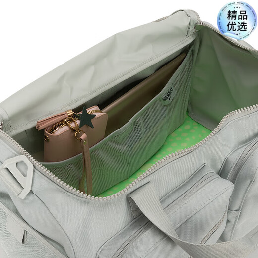 Nike (Nike) Großkapazität Fitness Bag Herrenbeutel Casual Recond Bag Hellfarbe Crossbody Body Training Sporttasche FJ4817 Blau/Ba6169-410 47*24*22 cm gleicher Stil für Männer und Frauen