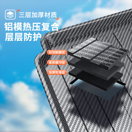 Manmang is suitable for 2025 Tengshi d9 trunk mat fully enclosed N8XN7 car interior dmi trunk mat 2325 Tengshi N867 seats pure carbon fiber