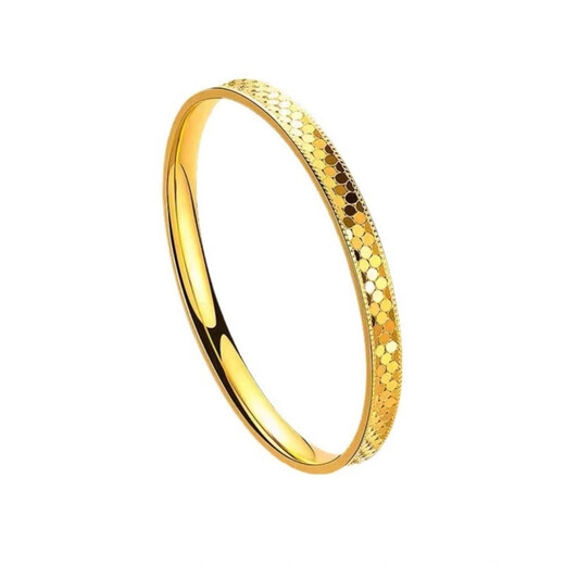 Broken Ice Ring 999 Broken Ice Ring Broken Gold Ring Gold-coated Silver Plain Ring for Female Couple Narrow Version 2mm US Size 6 Gold-Coated Silver Solid